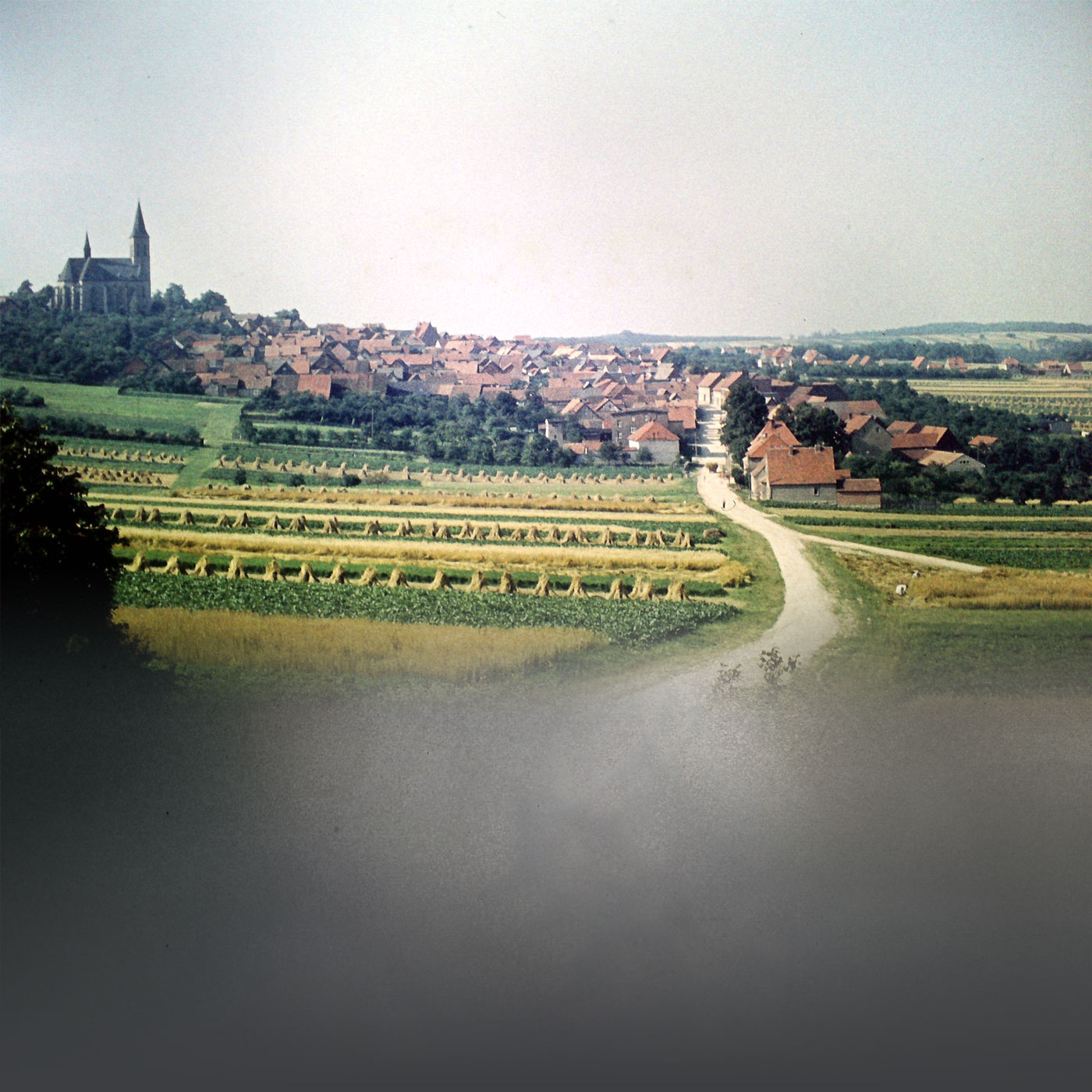 Hintergrundbild (Blick auf den Eichsfelder Dom)